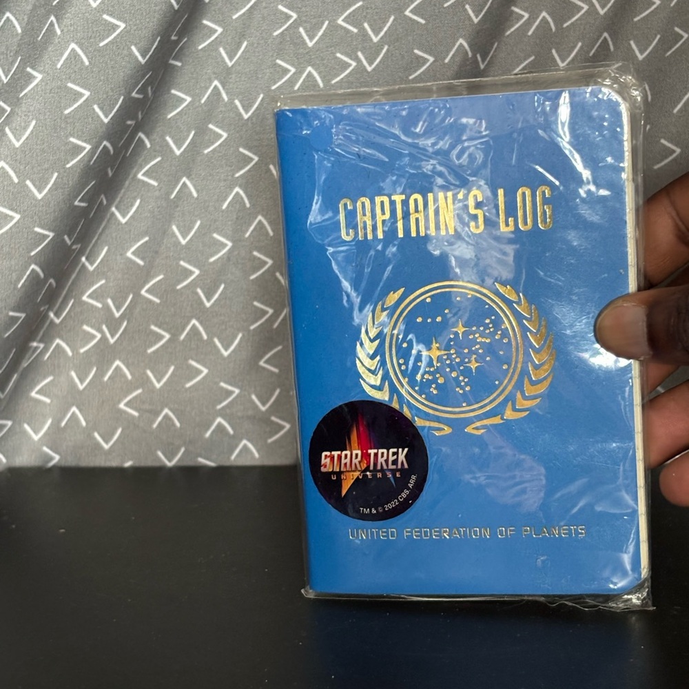 Captain's Log Blue Journal